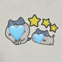 うちわ デコ パーツ セット