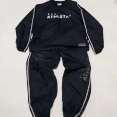 ATHLETA アスレタ ピステ 上下セット ブラック M　フットサルウエア