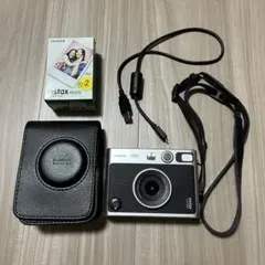 富士フィルム　instax mini Evo チェキ　背面保護フィルム付き