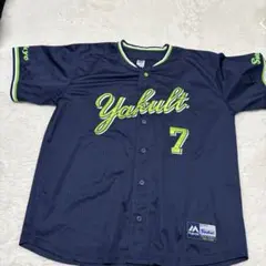 ヤクルトスワローズ ビジター ユニフォーム 長岡秀樹 Lサイズ 7番