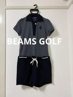 【BEAMS GOLF】レディース　ゴルフウェア　ショートオール　M 美品のサムネイル