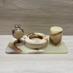 大理石 ライター 灰皿3点セット - メルカリ