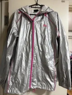 Re' シルバー ウィンドブレーカー サウナスーツ