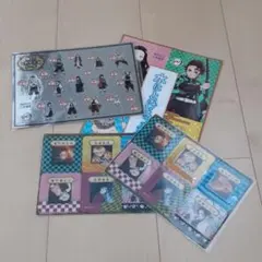 鬼滅の刃　しおりクリップ　シール　メモ　セット