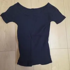 UNIQLO ネイビー 半袖Tシャツ S　ユニクロ