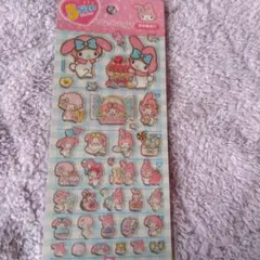 マイメロディ　5サイズシール　1袋　韓国　うるちゅる