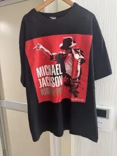 【当日発送】00s マイケルジャクソン KINGofPOP Tシャツ L