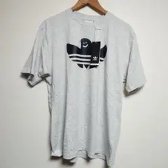 新品 アディダス×マーク・ゴンザレス シュムーフォイル Tシャツ グレー XO
