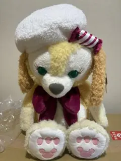 ホワイト・ウィンタータイム・ワンダース クッキーアン ぬいぐるみ(Mサイズ) 11/1発売】ダッフィー＆フレンズのホワイト・ウィンタータイム