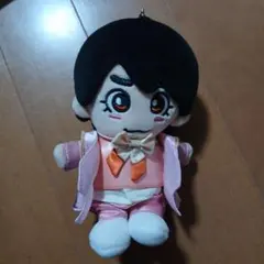 ぬいぐるみ ピンクのスーツ