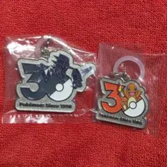 ポケモン 30周年 メタルチャームマスコット 2種セット
