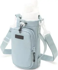 ボトルホルダー 水筒カバー スマホポーチ ナイロン 防撥水 2way 肩掛け