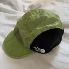 未使用　THE NORTH FACE 軽量キャップ グリーン/ブラック