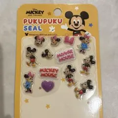 ディズニー ぷくぷくシール ミッキー ミニー　おすそ分け