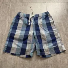 NIKE チェックショーツ