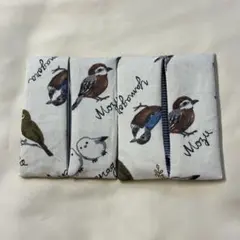ポケットティッシュケース　普通サイズ　k73 とり　シマエナガ