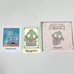 サンリオキャラクターズガーデンカフェ カード　コースター ハンギョドン