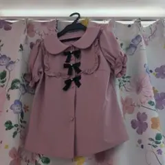 Ank Rouge ブラウス リボン ピンク 地雷系 量産型