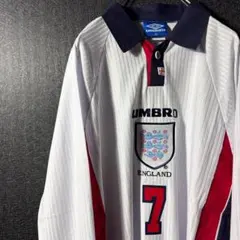 1998 イングランド ユニフォーム ベッカム 柴田ひかり 長袖 - メルカリ