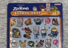 ボンボンドロップシールミニ ズートピア おすそ分け①
