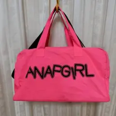 ANAPGIRL ボストンバッグ　ピンク