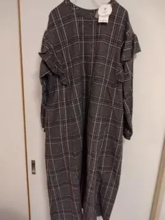 【新品未使用】サマンサモスモスのチェックのワンピース