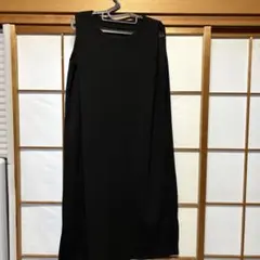 値下げ！ブラック ノースリーブワンピース