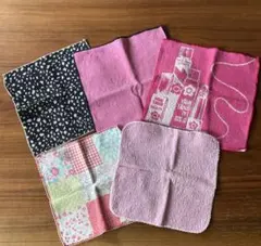 中古 ミニタオル ハンカチタオル まとめ売り