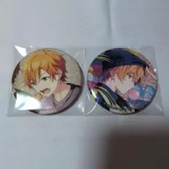 プロジェクトセカイ グリッター缶バッジ 東雲彰人2点