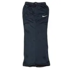 Nike ナイキ スリット入りロングスカート ジャージスカート 黒 ブラック