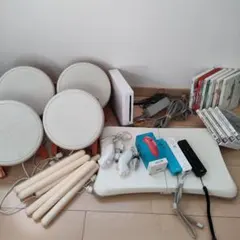 任天堂　テレビゲーム　wii 太鼓　タタコン　バランスボード　wiifit
