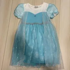 any FAM アナ雪風 ワンピース 100cm エルサ風ブルー チュールドレスのサムネイル