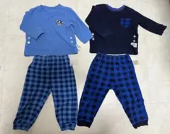 UNIQLO ユニクロ　男の子　フリース　Disney セットアップ　パジャマ