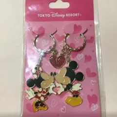 東京ディズニーリゾート ミッキー ミニー ペアキーホルダー ペアキーチェーン