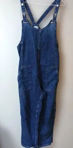ZARA デニムサロペット Mサイズ インディゴブルー