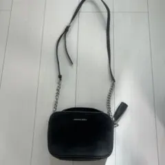 MICHAEL KORS ブラックショルダーバッグ