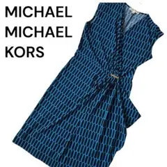 MICHAEL MICHAEL KORS ワンピース S ロゴ金具 ストレッチのサムネイル