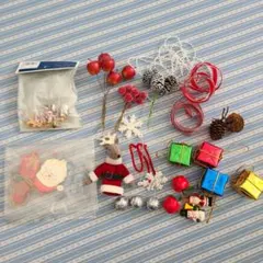 ② 中古【 クリスマス 】Xmas ツリー 飾り オーナメント セット