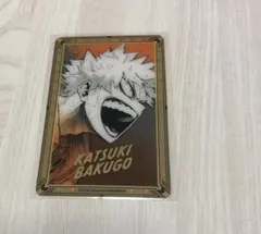 ヒロアカ 原画展 箔押しクリアカードコレクション 爆豪勝己