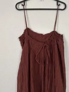 ZARA ラミー入りロングワンピース