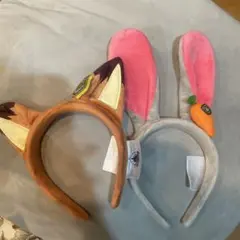 ディズニー ニックとジュディ カチューシャ