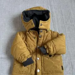 petit main フード付き中綿コート 80