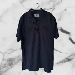 Dickies レディース半袖シャツ レースアップ Mサイズ 即日発送のサムネイル