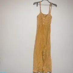 Caution to the Wind ストライプサロペット