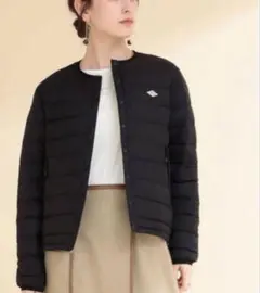 DANTON インナーダウン　ロングコート　ダントン　36　黒 DANTON（ダントン）の「DANTON インナーダウンロングコート