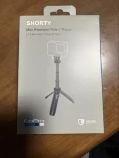 GoPro Shorty ミニエクステンションポール + 三脚