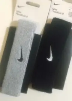 NIKE ヘッドバンド 黒灰セット NIKEFC