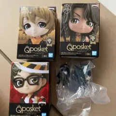 qposket ツイステ レオナ ラギー マレウス トレイ フィギュア
