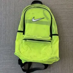 NIKE 蛍光イエロー メッシュリュック Y2Kのサムネイル