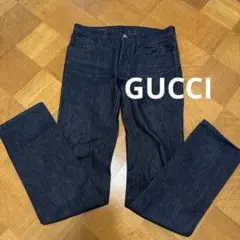 GUCCI ストレートデニム インディゴブルー　44のサムネイル